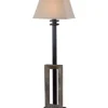 60in Meagher Outdoor Floor Lamp Home