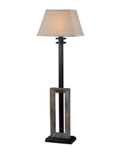 60in Meagher Outdoor Floor Lamp Home