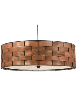 3-Light Woven Pendant Home