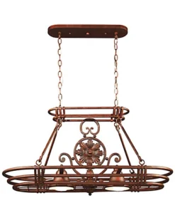 2-Light Dorada Pot Rack Home