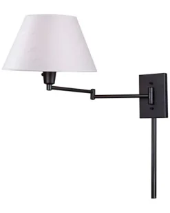 13in Nanuet Wall Swing Arm Lamp Home